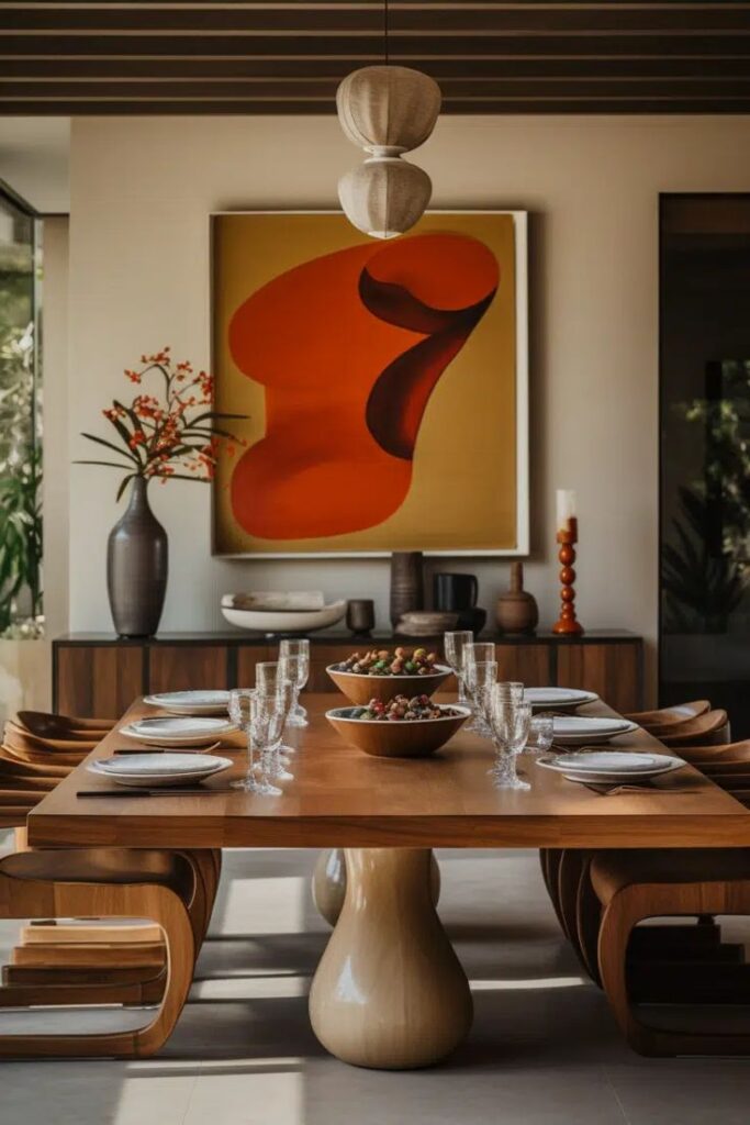 Modern Organic Dining Table - Medayart